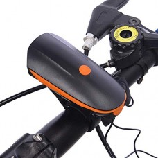 Daeou Bicycle Lights USB Charge Night Bike Front Light Strong Light Flashlight Electric Horn Bicycle Accessories Riding Equipment - B07GQM1ZD4
